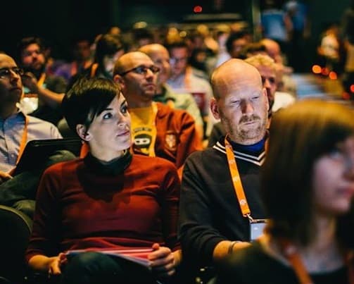 Joanna and Lance learnin' at CTA Conf 2014