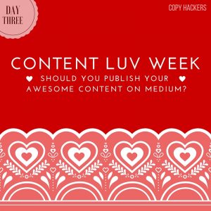 Day 3 content on Medium or not?