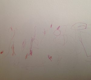 "HORSE," by Samuel Weaver, age 2.