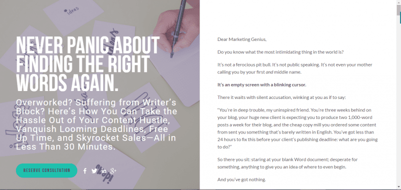 Sales Letter