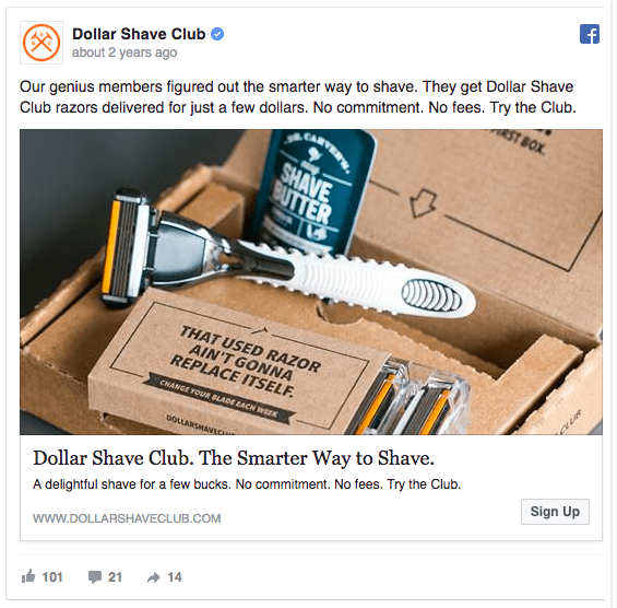 dollar shave club making money